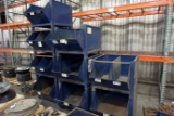 (3) Stacks of Large Heavy Duty Parts Bins.