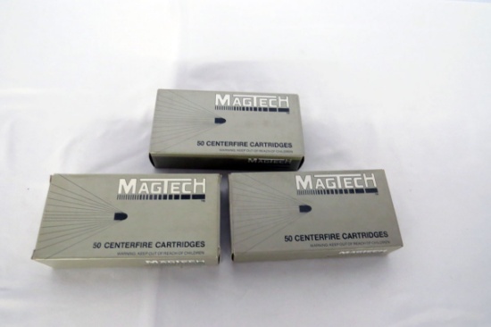 (3) Boxes of Magtech .380 Auto Handgun Ammo.