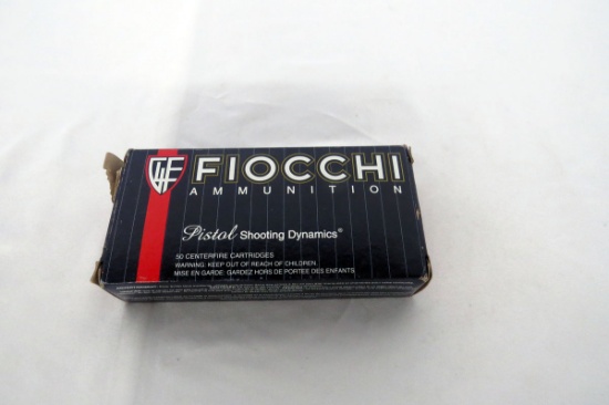 (1) Box of Fiocci .40 Smith & Wesson Handgun Ammo.