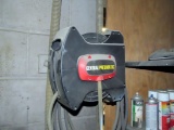 Central Pneumatic Auto Hose Reel with Hose & Wall Mount.