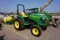 John Deere 4520 MFWD Utility Tractor, Open Cab, SN# LV4520H250355, 53 HP 4-Cylinder Diesel Engine, 3