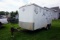 2005 Carry-On 7' x 16' Tandem Axle Enclosed Trailer, VIN# 4YMCL16285M022571, Side Door, Rear Ramp