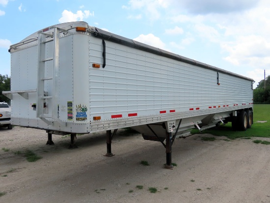 2003 Timpte Super Hopper 42' All Aluminum Hopper Grain Trailer, VIN# 1TDH422263B101666, 65,000lb.