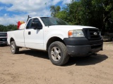 2007 Ford Model F-150 Extra Cab Pickup, VIN# 1FTRF14W47NA53016, 151,028 Miles, 4.6L V-8 Gas Engine,