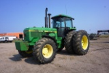 1988 John Deere Model 4850 MFWD Diesel Tractor, SN# RW4850P013247, John Deere Turbo Diesel Engine, 1