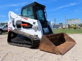 2013 Bobcat Model T770 Track-Type Skidloader, SN# AN8T12070, Kubota Turbo Diesel Engine, 2-Speed Tra