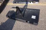 Receiver Hitch Skid Steer Trailer Mover.