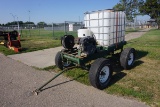 Cure Trailer with 250 Gallon Poly Tank, 420cc Gas Engine, Hose Reel with Hose, Cat Pump, All on