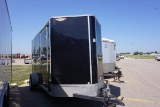 2013 H & H CA Series 6' x 12' Single Axle Enclosed Trailer, VIN# 533SC1214DC222666, 2,990lb. GVW,