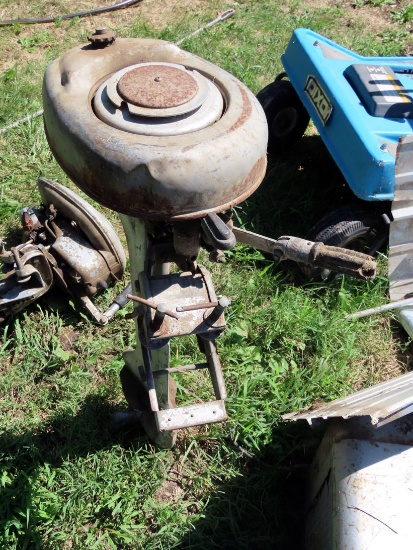 Firestone Antique Outboard Boat Motor.