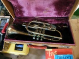 Ambassador Trumpet with Case & Manuals (Excellent Condition).