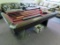 7' Slate Top Pool Table w/Pool Ball Set, Rack, 9 Ball Rack & Cues.