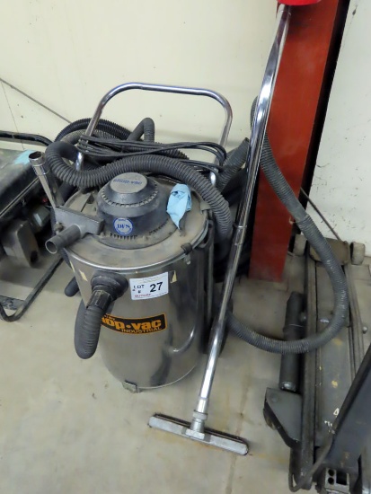 Shop Vac Wet/Dry Stainless Steel Vacuum on Wheels.