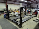 2008 Atlas Model Pro 8000 Hydraulic Drive-On 4 Post Car Lift, S#CEPCF02015, 8,000 lb. Lift Capacity,