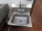 Wall-Mount Commercial Stainless Steel Hand Sink & San Janmar Wall Mount Aut