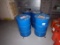 (4) 55-Gallon Steel Drums-Empty, (4) 100lb Barrels of R-11 Refrigerant & (8