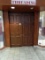 Bay & Contents of Eyebrow Threading Bay: Solid Wood Double Doors & Solid Oa