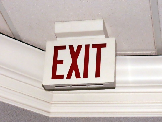 (4) Lighted Exit Signs.