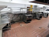 Walls 25' Double Sided Commercial Stainless Steel Kitchen Food Processing T