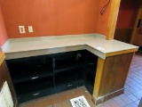 Corian L-Shaped Counter, 40