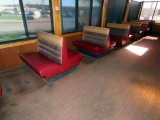 (5) Double Sided Bench Seats & (2) 1-Sided Bench Seats (All 1 $).