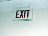(3) Exit Signs.