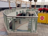 Large Section of Stainless Steel Railing in Food Court Area (Approx. 372')