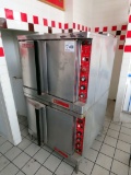 Blodgett Mark V Double Stainless Steel Commercial Broiler Oven, Missing 1 L