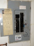 100-Amp Breaker Panel with Breakers.