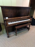 1922 Cable-Nelson Upright Piano, SN 138966, Bench.