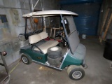 Club Car Electric Golf Cart, Canopy, Full Folding Windshield, (2) Spare Tir