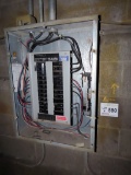 (2) Overhead Radiant Heaters & Westinghouse 100 Amp Breaker Panel with Brea