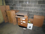 Corner of New Light Fixtures in Boxes-2' Square Fluorescents & 3' Long Flor
