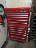 Sears Craftsman 5-Drawer Rolling Tool Chest with Matching 5-Drawer Matching