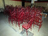 Approx. (90) Metal Chairs (Most with No Seats & Tables with HD Bases.