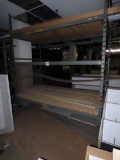 2-Sections of Steel Pallet Racking (8' & 10' Openings).