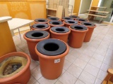 (23) Various Sized Planters.