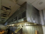 2008 HoodMasters Commercial Stainless Steel Exhaust Hood System, 31' Long x