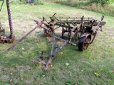 John Deere Model 300A Pull Type Terrace Plow on Steel.