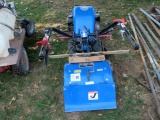 BCS Harvester Model 720 Walk-Behind Tiller, 8HP Industrial + Briggs & Stratton Gas Engine with Elect