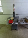 Biro Model 33 Commercial Meat Cutting Band Saw on Pedestal.