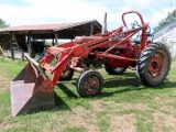 1955 IHC Model 300 Gas Tractor, SN# 10280SJ, 4-Cylinder Gas Engine, Torque Amplifier, Wide Front, (2