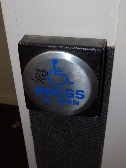 (2) Handicap Accessible Push Buttons, Horton Automatic Controls.