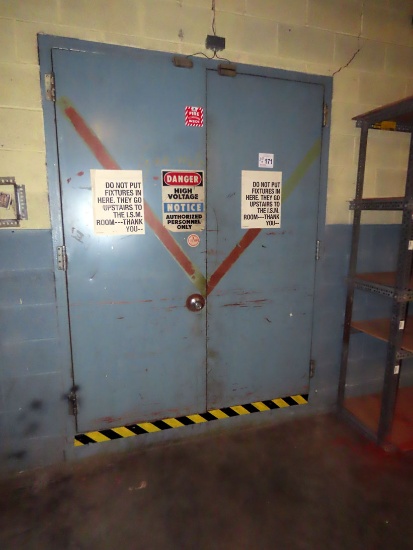 32" Steel Double Doors.