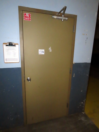 36" Metal Door.