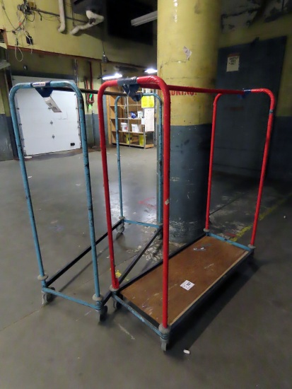 (2) Colson 4-Wheel Carts.