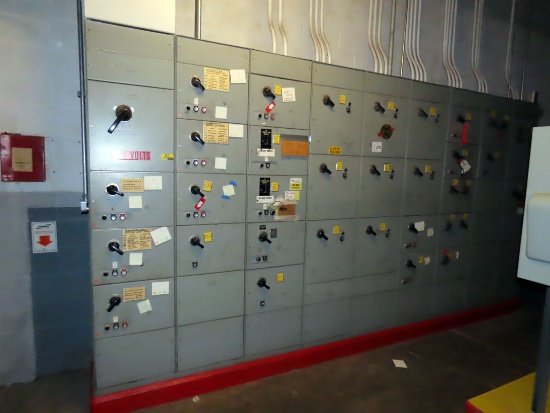 Miller Electric Company Large Multi Control Electrical Panel with Several S