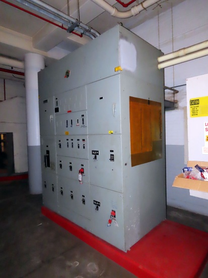 1960 Westinghouse Electrical Panel for Chillers, (2) Westinghouse Bus Ducts