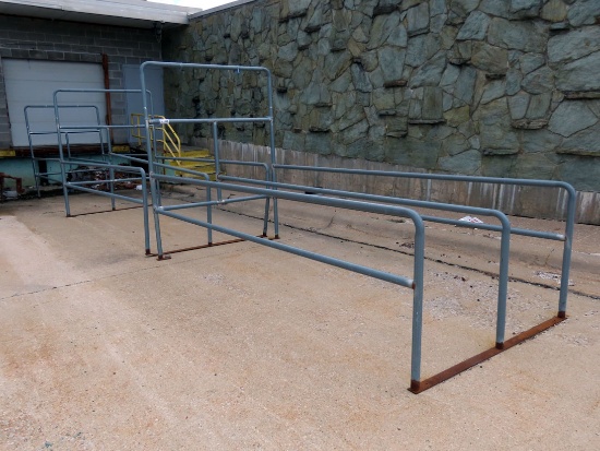 (2) Aluminum Cart Racks.
