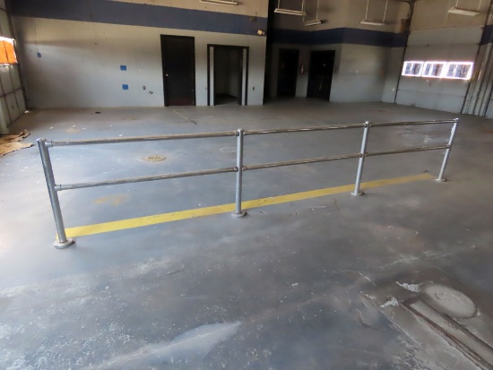 (2) Sections 16' Long x 34" Tall Stainless Steel Railings.